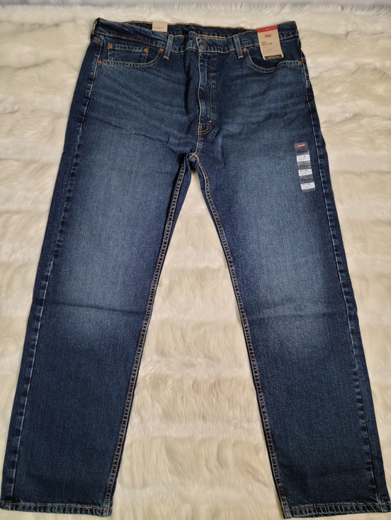 Levi's Other - Levi's 505 Regular Stretch Blue Jeans Men 42x32 NEW